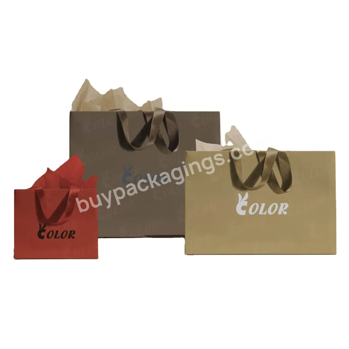 Custom Logo Luxury Paperbag Boutique Retail Clothing Packaging Shopping Bag Gift Bag Bolsa De Papel Paper Bag With Logo - Buy Paper Bag,Gift Bag,Shopping Bag.