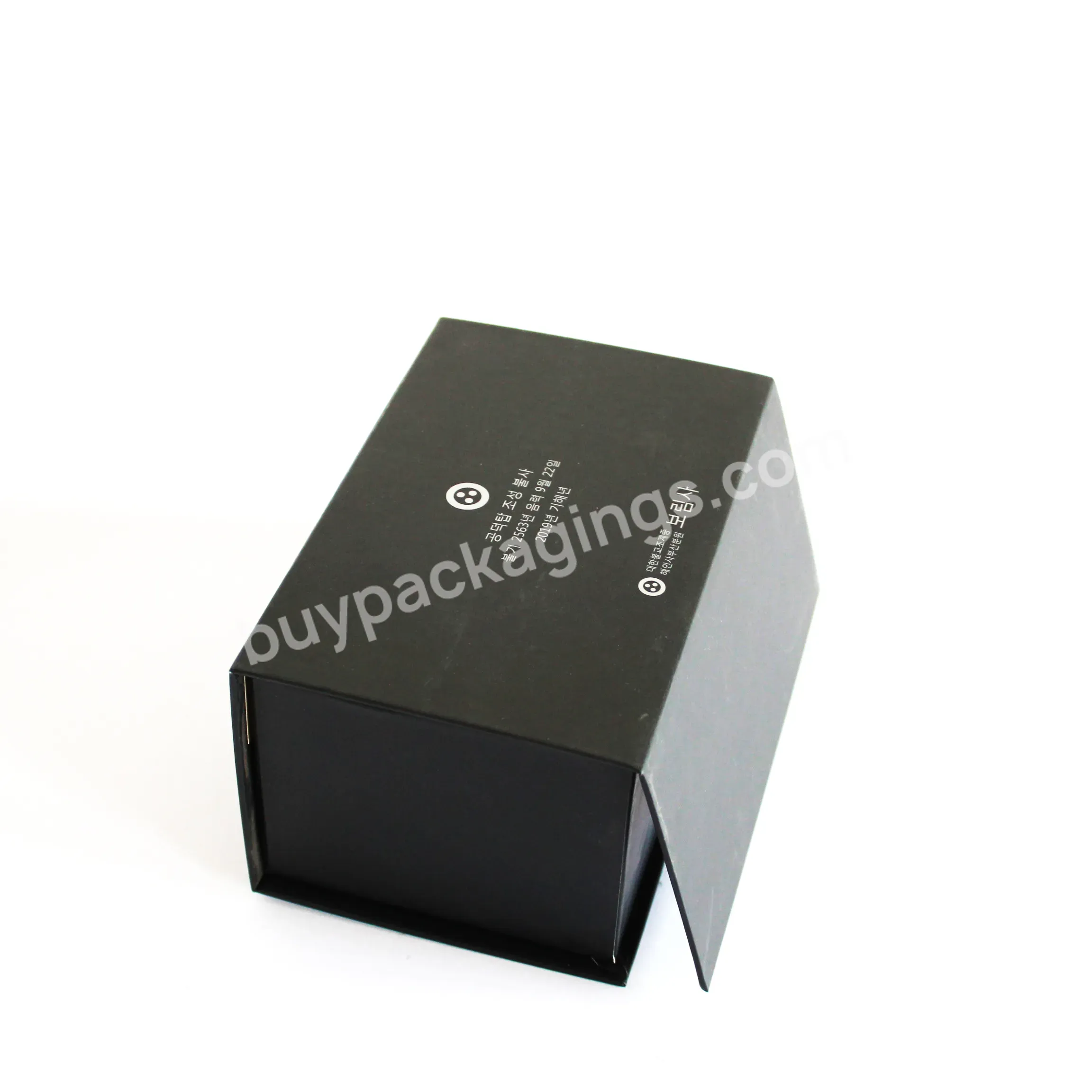 Custom Logo Luxury Wholesale Jewelry Paper Packaging Black Color Magnetic Gift Box - Buy Packaging Box,Paper Box,Gift Box.