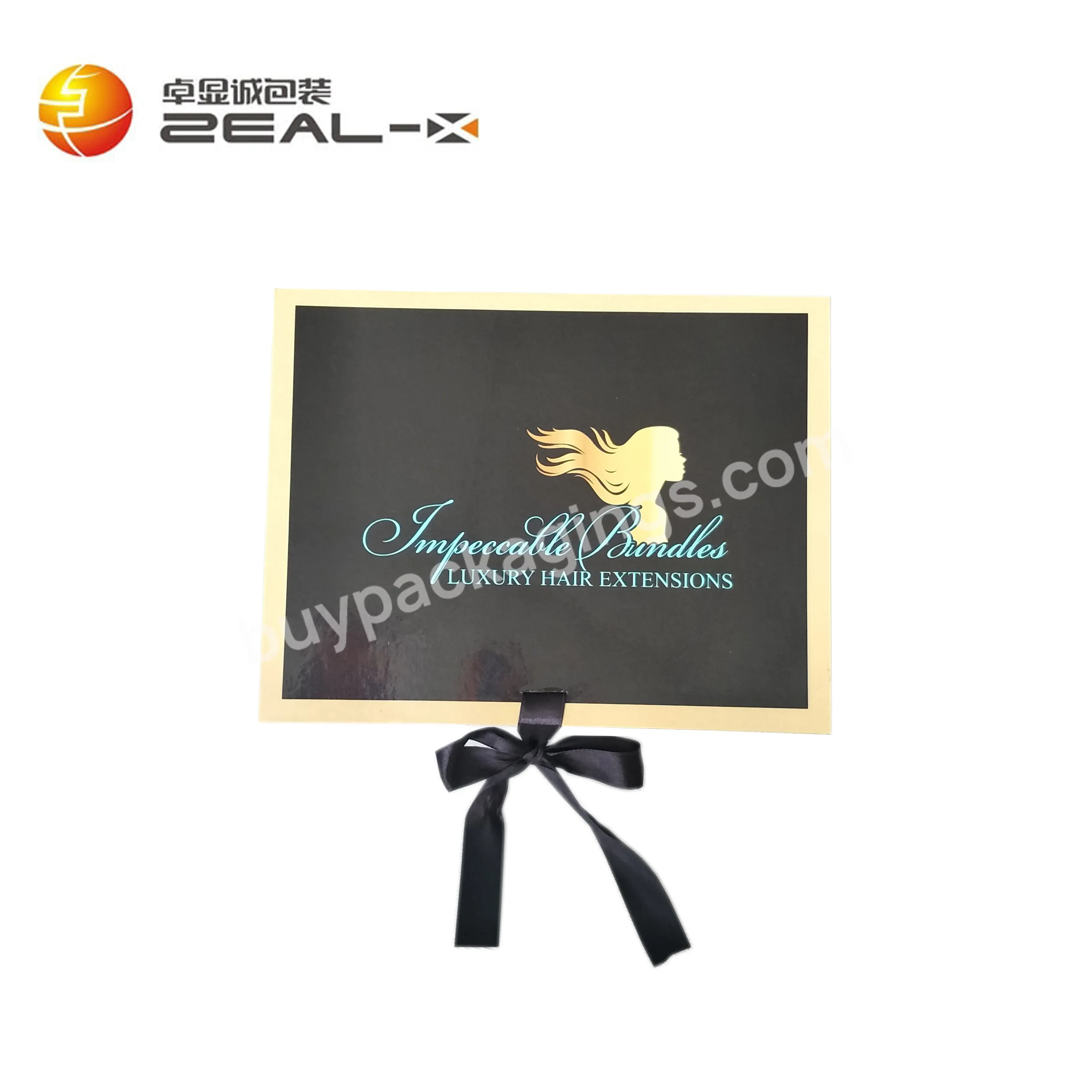 Custom Logo Marble Printing Elegant Cardboard Matte Black Paper Packaging Hair Wig Gift Box With Ribbon - Buy Wig Gift Box,Wig Packaging Box,Wig Packaging.