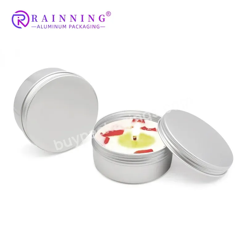 Custom Logo Metal Cosmetic 10g 15g 20g 25g 30g 50g 60g 80g 100g 2oz Candle Tin Package Can Aluminum Food Grade Aluminum Tin - Buy 2 Oz Candle Tin Package,Aluminium Tin Cosmetic Packaging,Tin Can Aluminum Food Grade.