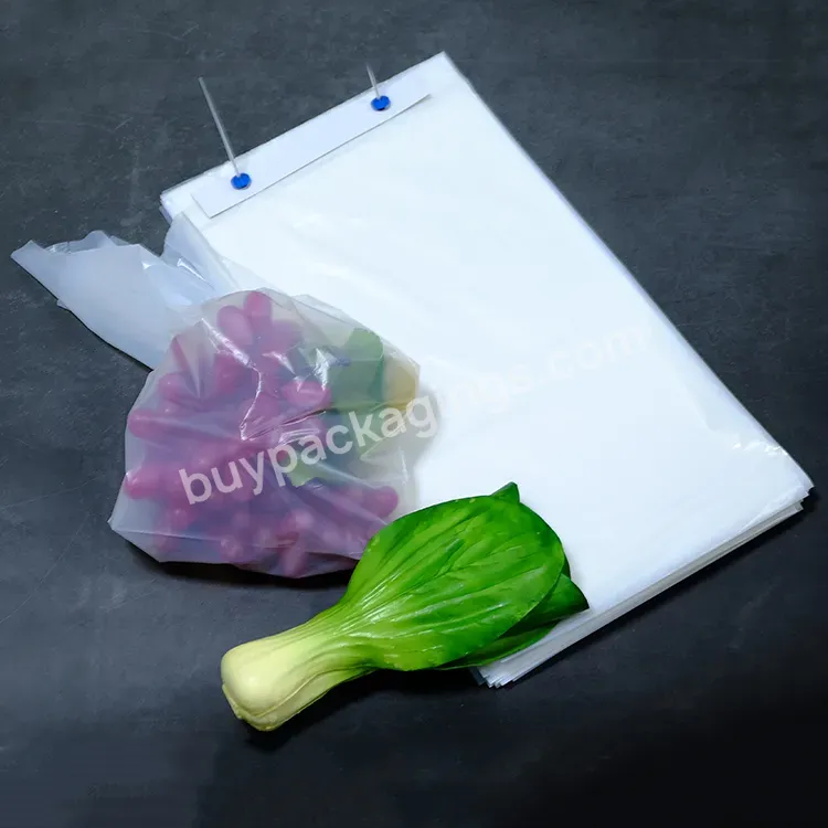 Custom Logo Personalize Print Food Grade Material Bread Bag Compostable Biodegradable Wicket Plastic Bag