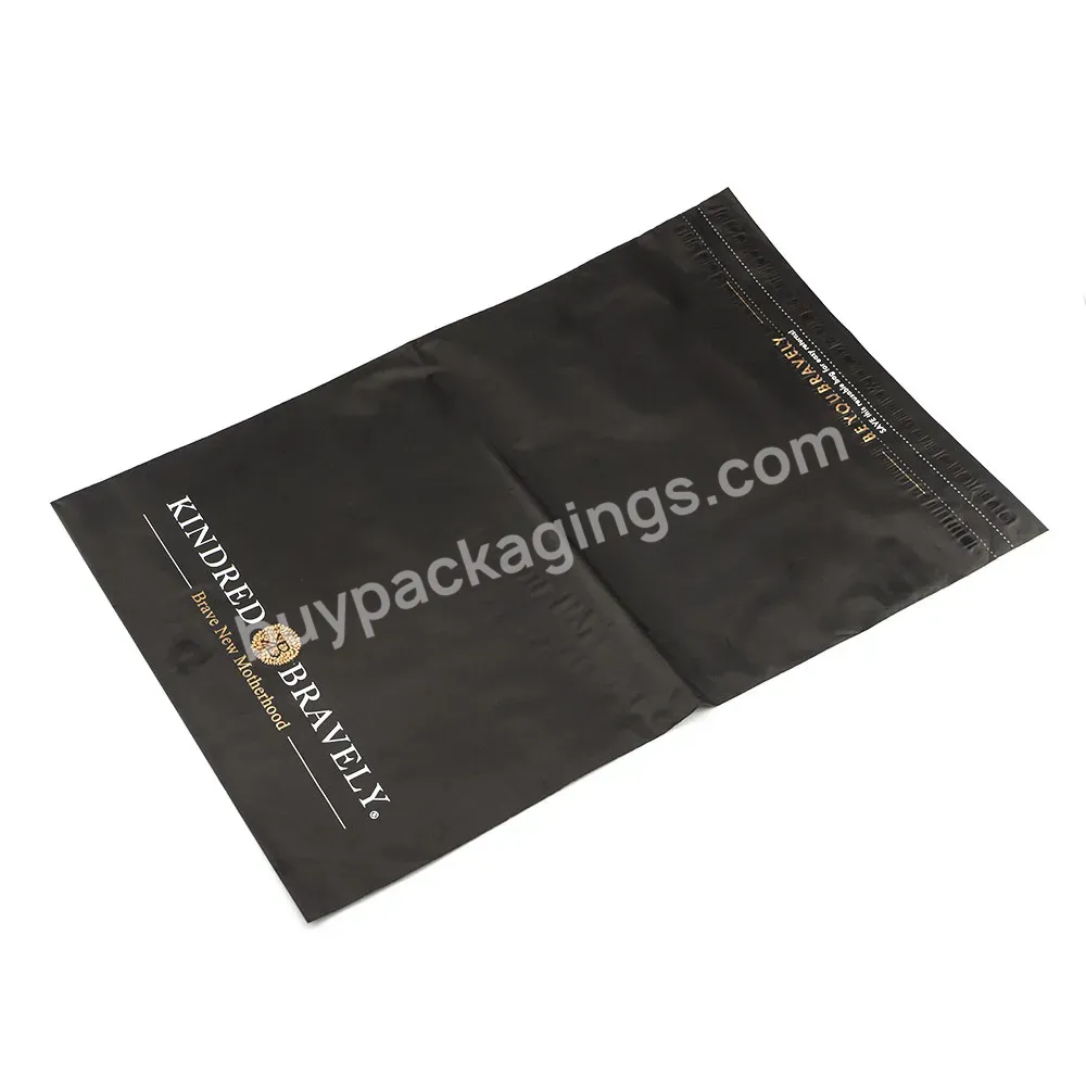 Custom Logo Printed Clothing Package Compostable Mailer Biodegradable Poly Courier Shipping Packaging Plastic Black Mailing Bag - Buy Black Mailing Bags,Plant Based Mailer Mailing Bags,Compostable Mailer Biodegradable.