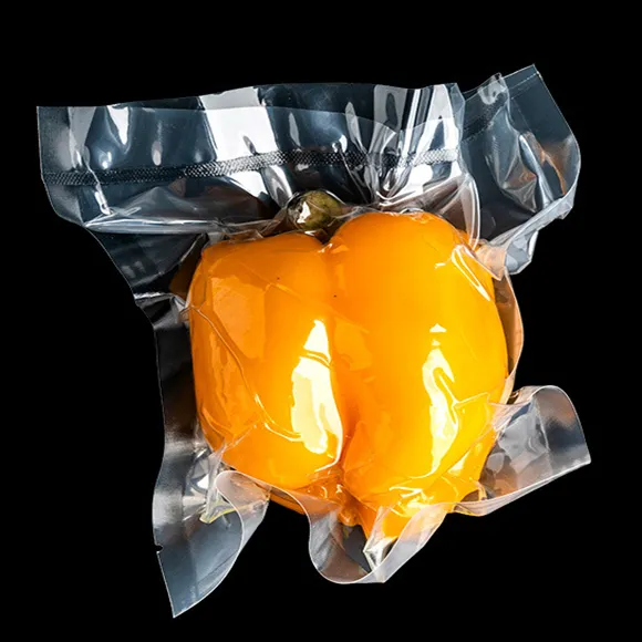 Custom Logo Printed Food Vacuum Seal Plastic Bag Nylon Food Packaging Transparent Chicken Vaccum Sealer Bags