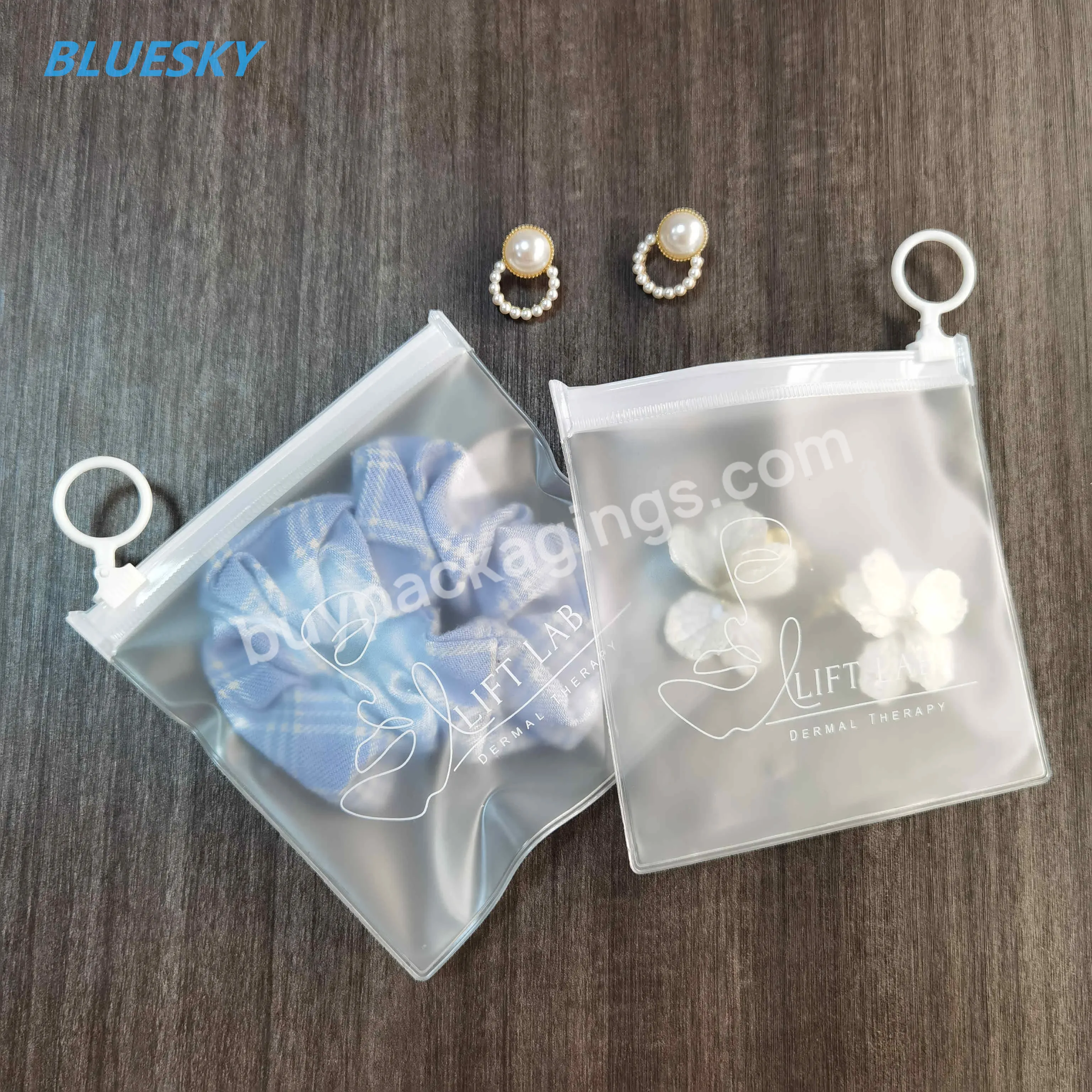 Custom Logo Printed Pvc Zip Lock Bags Small Transparent Pouch Plastic Jewelry Gift Packaging Bag Business Supplies - Buy Pvc Zipper Bags,Reuseble Zip Lock Bag,Zip Lock Plastic Bag For Take Cosmetic Outside.
