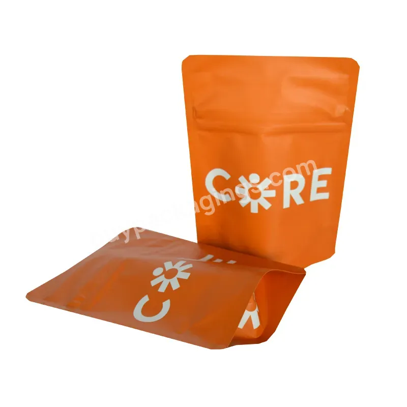 Custom Logo Printed Resealable Mylar Foil Zip Stand Up Pouch Food Grade Smell Proof Eco Friendly Plastic Packaging Bag - Buy Zip Mylar Bag,Resealable Aluminium Foil Bag,Custom Logo Printing Mylar Bags.
