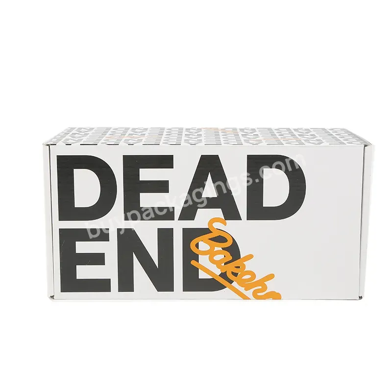Custom Logo Printing Corrugated Kraft Cardboard Mailer Shipping Boxes