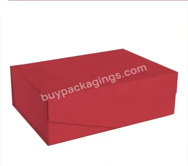 Custom Logo Printing Foldable Cardboard Paper Rigid Printing Clothes Gift Box For Packaging - Buy Rigid Folding Magnetic Box,Foldable Gift Box,Magnetic Gift Folding Box.