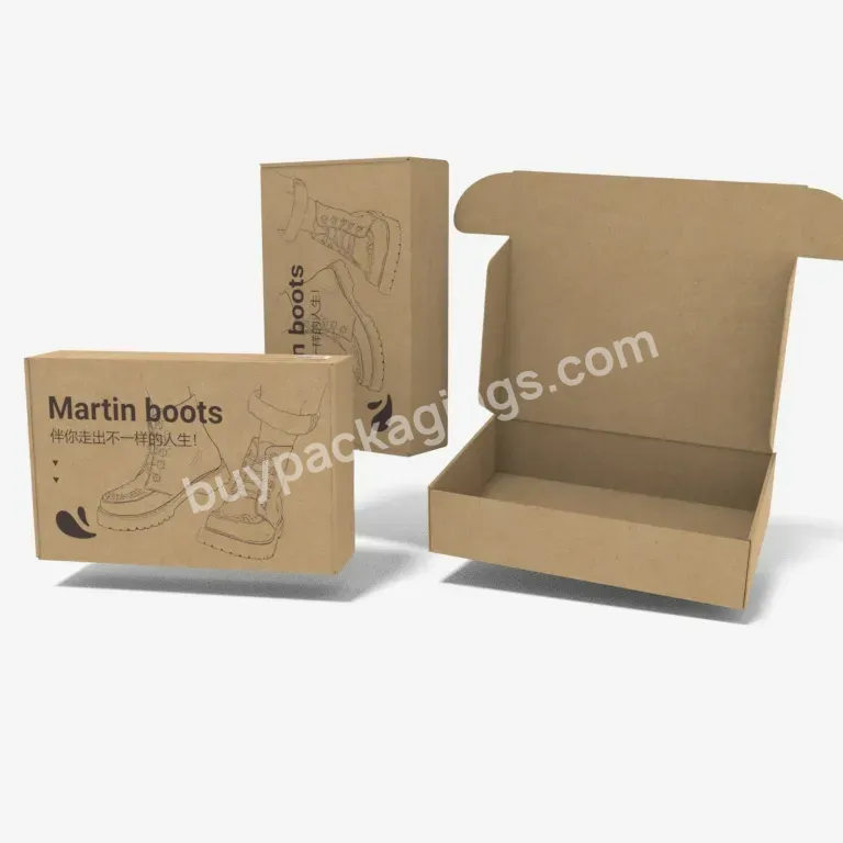 Custom Logo Printing Folding Flat Corrugated Packaging Carton Shipping / Mailer / Post Box - Buy Mailer Boxes,Shipping Box,Post Box.