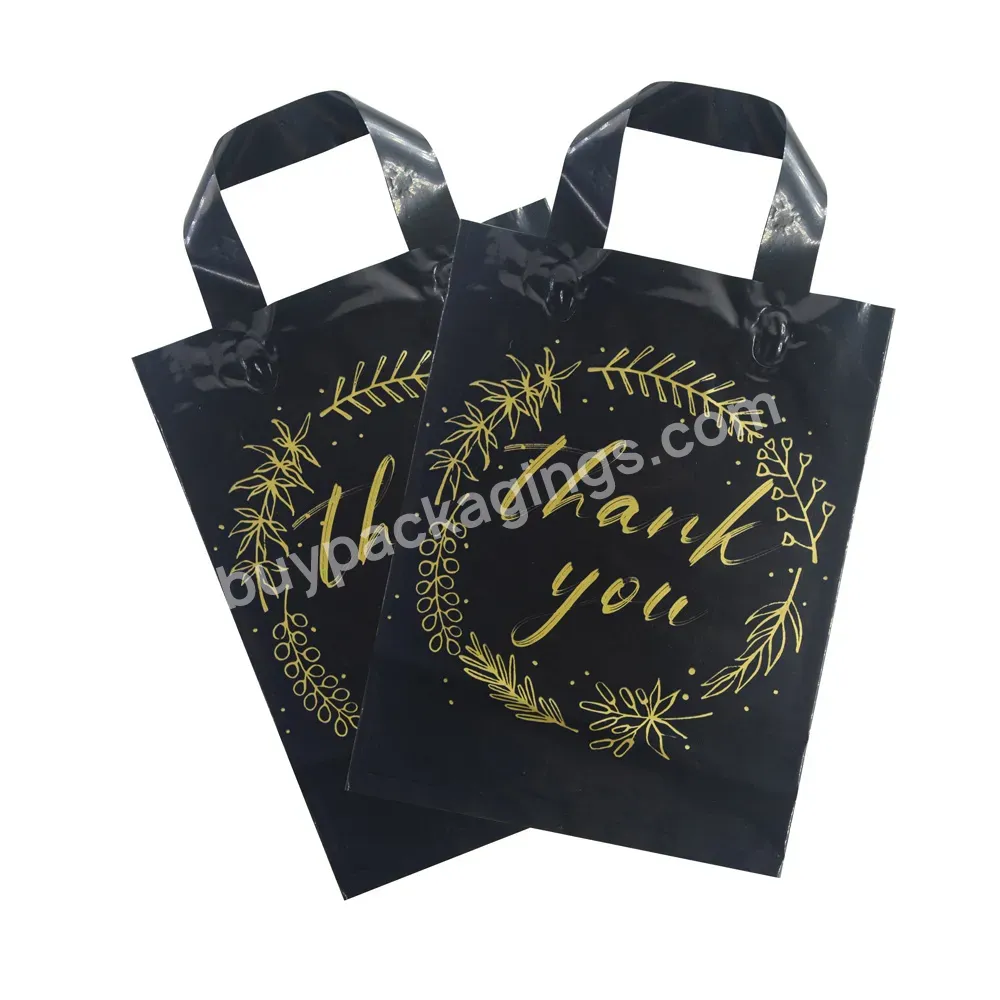 Custom Logo Recyclable Retail Plastic Gift Shopping Packaging Thank You Bags For Boutique - Buy Mail Packing Bags,Amazon Branded Polybag,Shopping Bags With Logos.