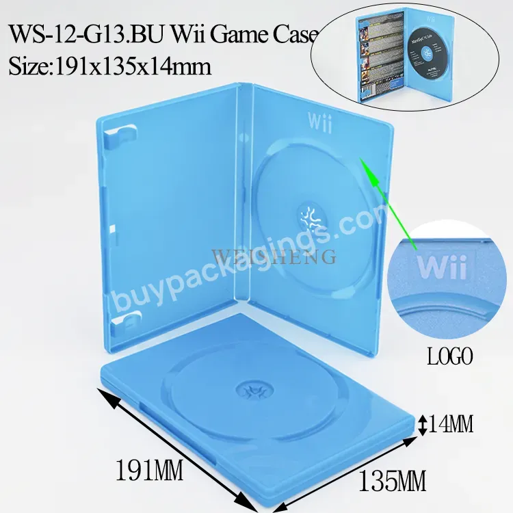 Custom Logo Shell Console Slim Case Joysticks Game Controllers Video Game Case For Ps5 Ps2 Nintendo Wii Console Wii Game Case - Buy Plastic Game Case,For Ps4 Slim Case,For Wii Game Case.
