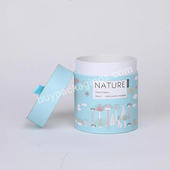 Custom Logo Small Cosmeticflower Packaging Eco-Friendly Cylinder Packaging Paper Round Tube Box Art Paper Kraft Paper Tube