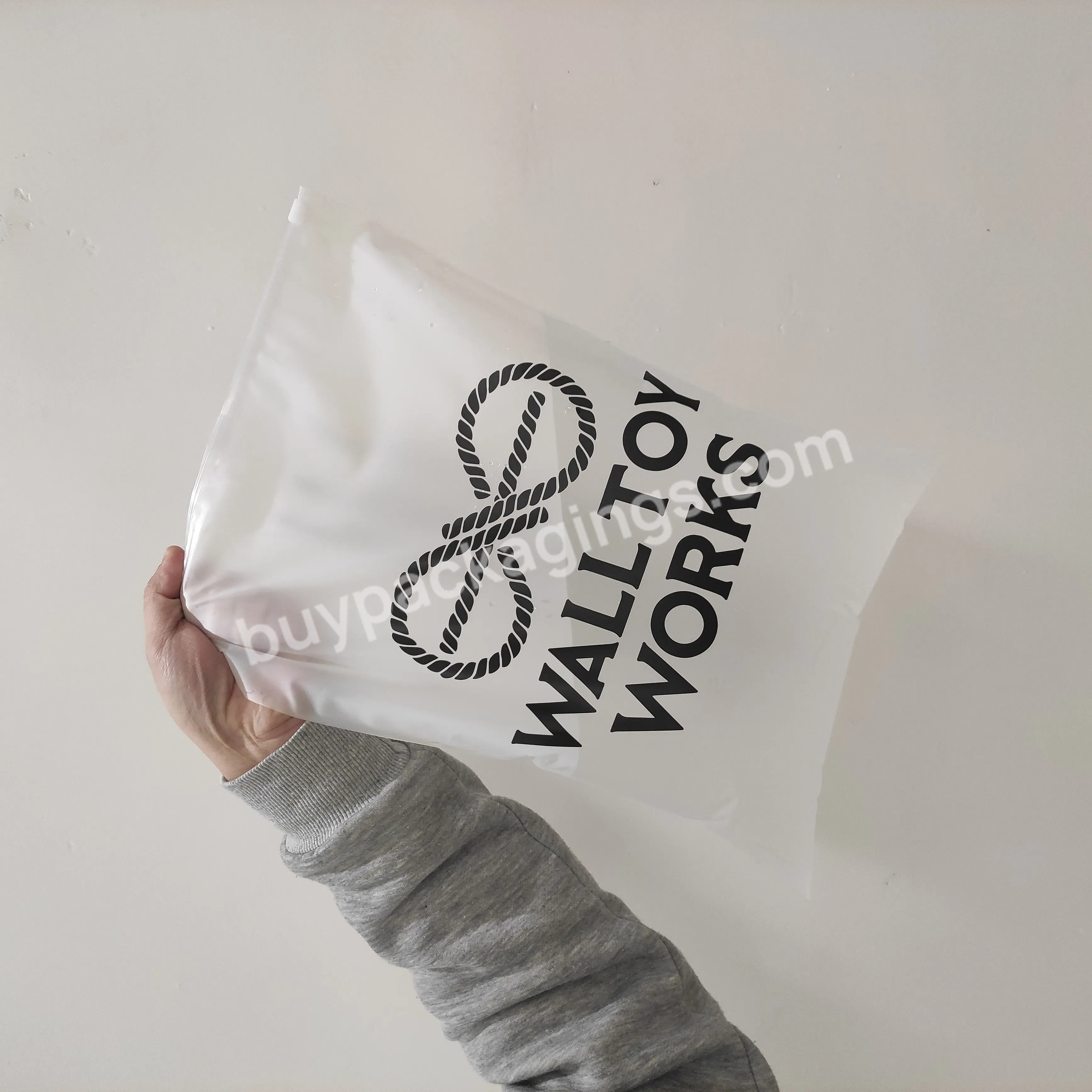 Custom Logo Zipper Clothing Plastic Bag Packaging - Buy Bag Packaging,Plastic Bag Packaging,Custom Logo Zipper Clothing Plastic Bag Packaging.