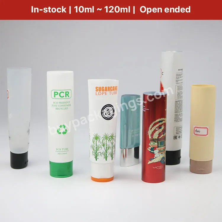 Custom Lotion Cosmetic Bottle Packaging Plastic Soft Tube - Buy Plastic Cosmetic Tube.