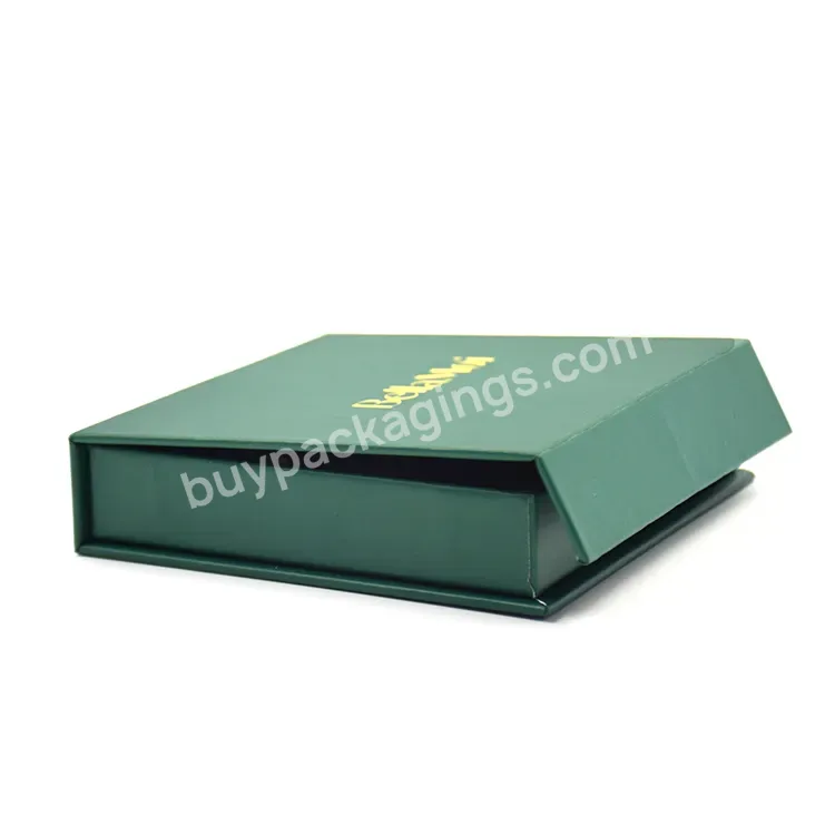 Custom Luxurious Green Decoration Magnetic Book Style Magnetic Box Packaging Book Shape Gift Packaging Box - Buy Book Shape Box,Book Gift Box,Custom Book Box.