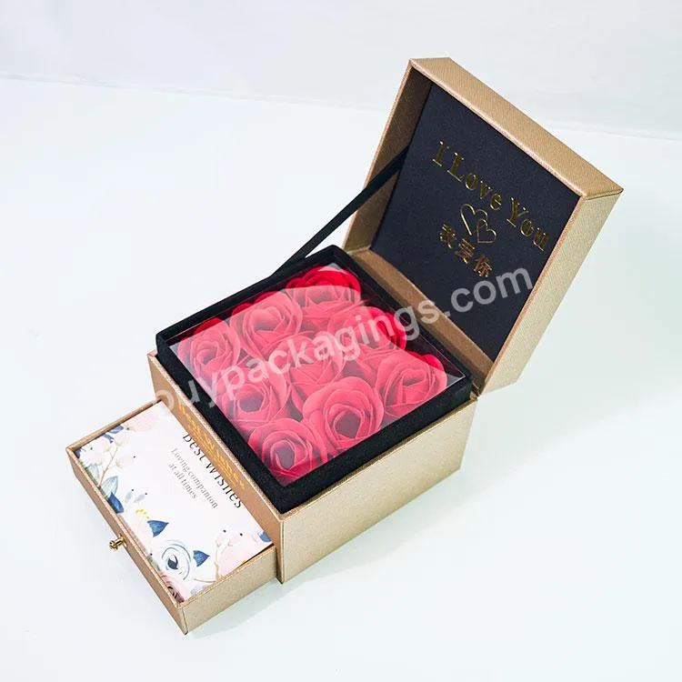 Custom Luxury 2022 Valentine's Day Gift Romantic Flower Boxes Handmade Soap Box Packaging - Buy Handmade Soap Box,2022 Valentine's Day Gift,Custom Flower Boxes.