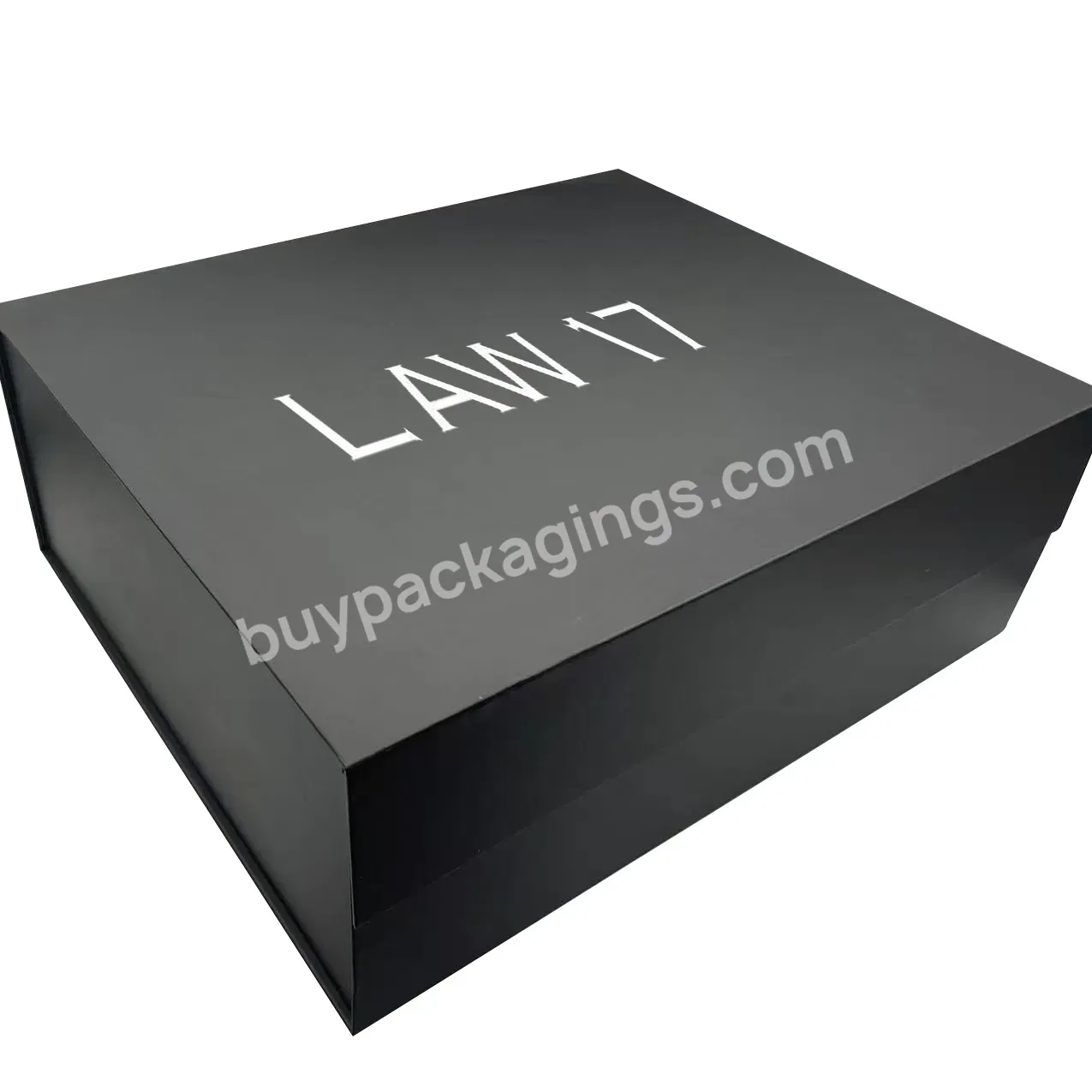 Custom Luxury Black White Small Closure Folding Foldable Paper Packaging Magnetic Gift Box With Magnetic Lid Ribbon - Buy Gift Box,Magnetic Gift Box,Custom Magnetic Gift Box.