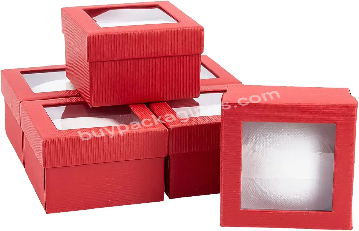 Custom Luxury Cardboard Watch Boxes Paper Jewelry Display Box With Sponge And Pvc Transparent Window - Buy New Design Paper Watch Boxes Packaging Gift Wrap Box,Oem Customized Cheap Men's And Women's Couple Luxury Square Paper Cardboard Watch Packagin