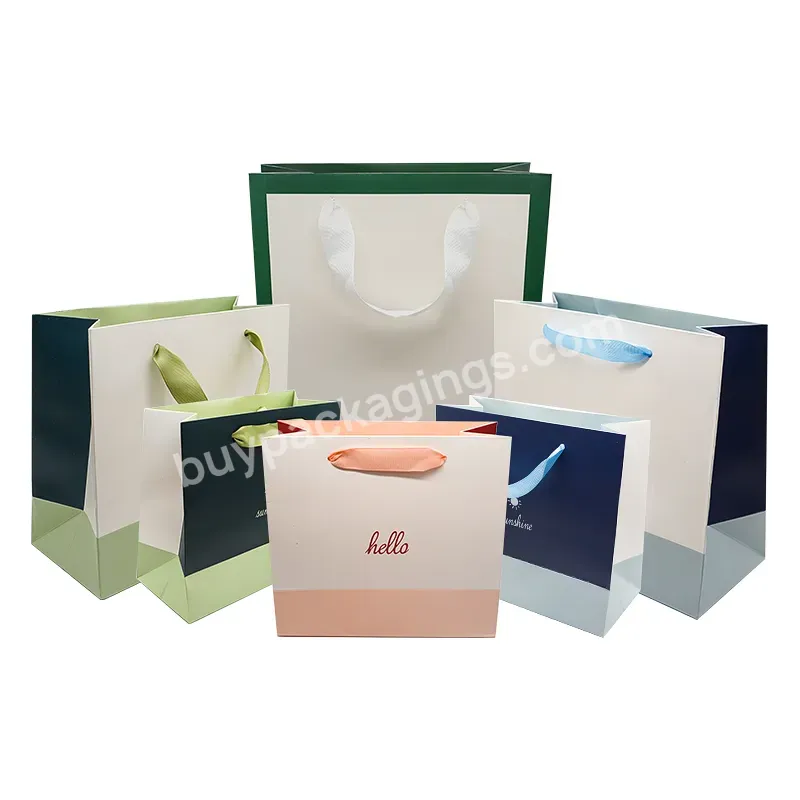 Custom Luxury Clothing Retail Pink Gift Bag Black White Brown Kraft Shopping Packaging Paper Bags With Your Own Logo For Clothes - Buy Paper Bags With Your Own Logo,Your Own Logo Black White Brown Kraft Paper Bag,Clothes Paper Bag With Your Own Logo.