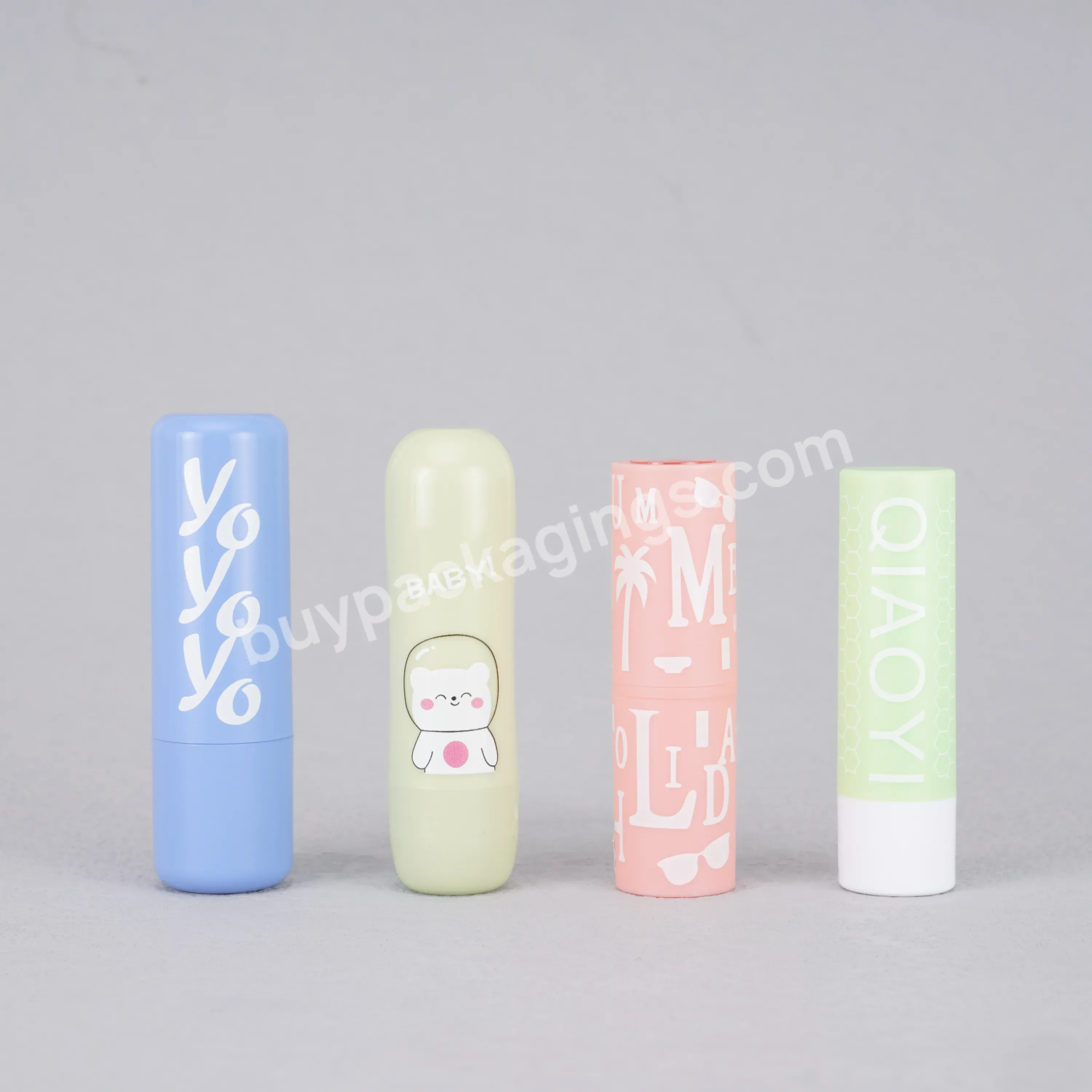 Custom Luxury Plastic Lip Balm Lipstick Tube Container Packaging - Buy Lipstick Tubes Container.