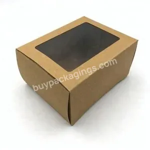 Custom Luxury Rigid Kraft Paper Square Paper Packaging Birthday Gift Candle Box With Window - Buy Square Candle Box,Gift Boxes With Window Lid,Diy Gift Box Packaging Box.