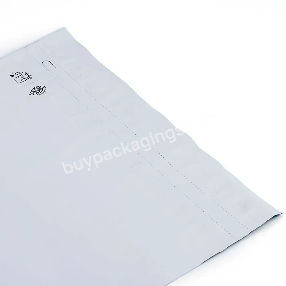 Custom Matte Finished Mailbag Easy Tear Strip Poly Mailer Bag With Double Permarent Strip And Perforation For Easy Returns - Buy Poly Mailer,Polymailer,Custom Poly Maier.