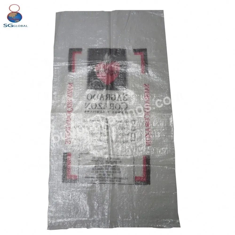 Custom Mix Color Plastic Packing 25kg 50kg Rice Grain Corn Transparent Pp Woven Bags With Grs - Buy Pp Woven Bags 50kg,Pp 50kg Grain Bags,China Pp Woven Bag.