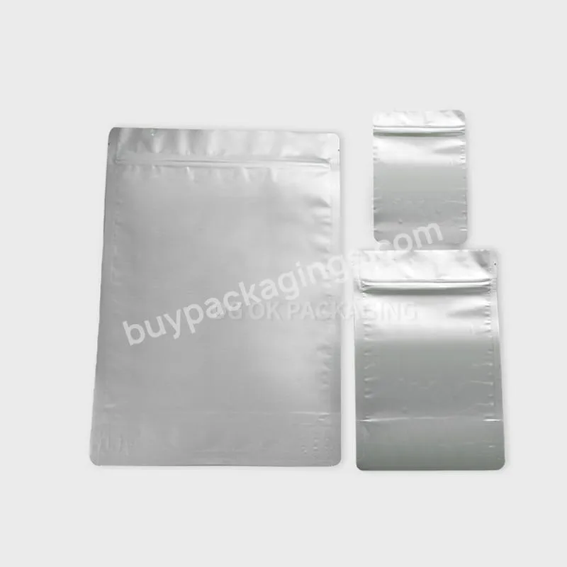 Custom Mylar Aluminum Foil Bags Reusable Mylar Storage Bags For Food Vacuum Foil Food Bag With Oxygen Scavenger Set - Buy Vacuum Foil Food Bag,Aluminum Foil Bags.