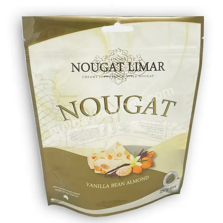 Custom Nougat Candy Packaging Bags Nuts Zipper Packing Bags For Candy - Buy Nuts Packing Bags,Candy Packaging Bags,Nougat Candy Packaging Bags.