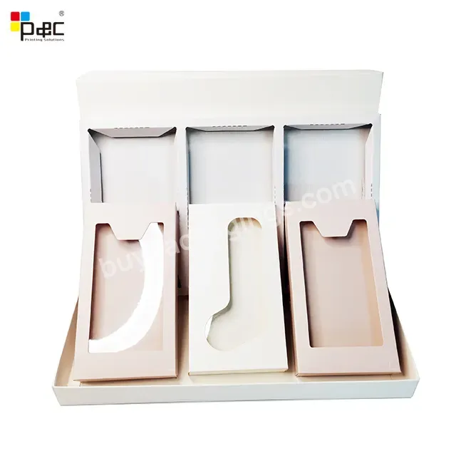 Custom Packaging Box For Clothing Brand Cardboard Lid And Base Box Plastic Pet Window Underwear And Socks Packaging Box P&c Packaging - Buy Custom Packaging Box For Clothing Brand,Cardboard Lid And Base Box,Pet Window Clothing Packaging Box.