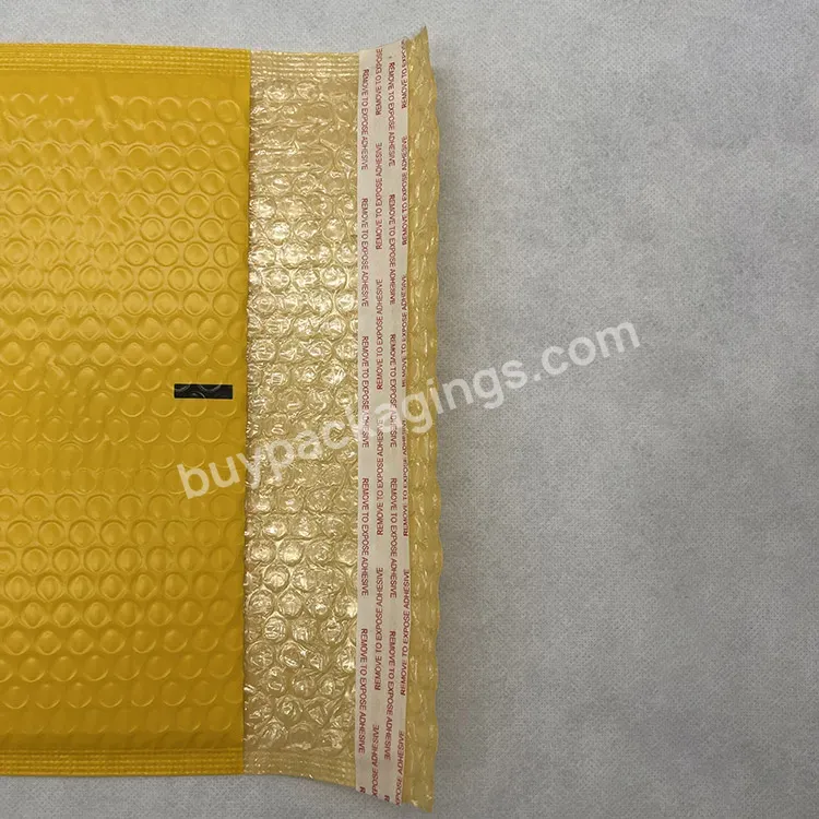 Custom Packaging Plastic Bags Clothing Fragile Products Shipping Bubbled Bubble Bags - Buy Fragile Item Mailing Bubble Bag,Bubbled Shipping Bags,Yellow Matte Bubble Mailer Bags.
