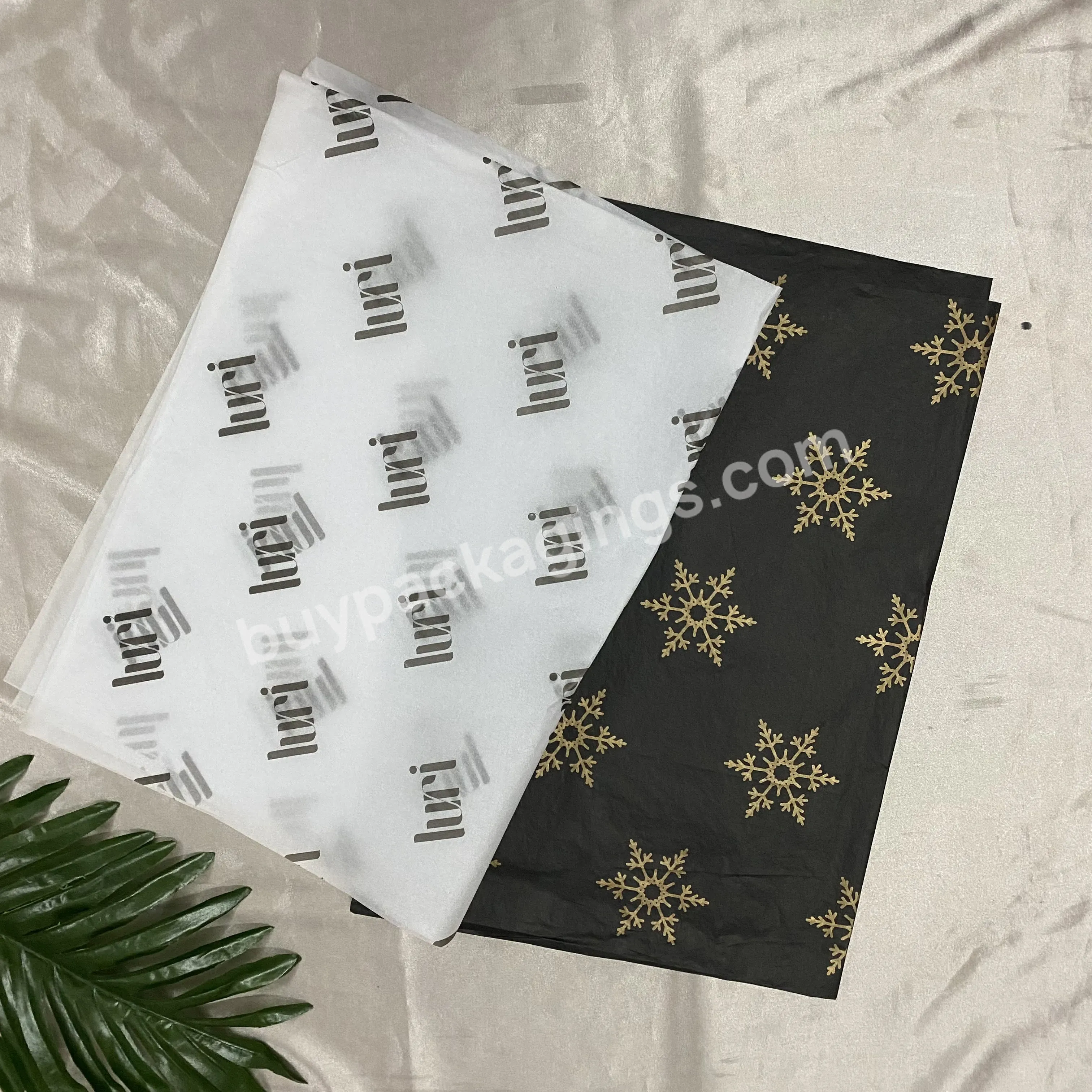 Custom Packing Paper Packaging Garment Wrapping Paper With Logo Custom Printed Tissue Paper