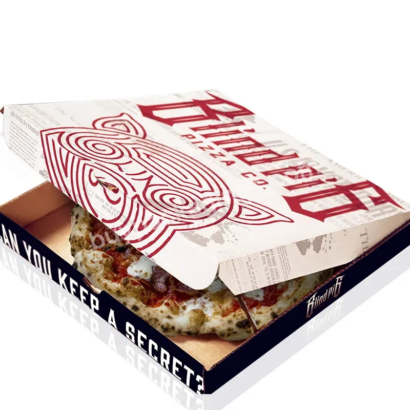 Custom Pizza Packaging Box Recyclable Paper Box Pizza Carton Food Grade Pizza Box 10 Inch - Buy Pizza Box 10 Inch,Custom Pizza Packaging Box,Box Pizza Carton.