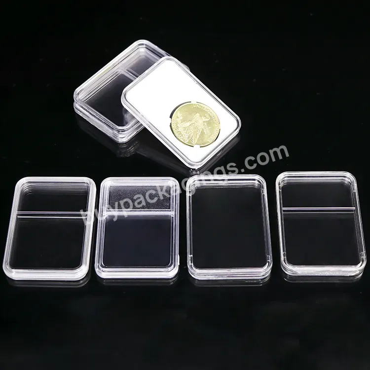 Custom Plastic Gpps Ngc Coin Slabs Clear Box Grade Collection Coin Collector Display Display Coin Slab - Buy Coin Slab,Coin Slab Display,Ngc Coin Slabs Clear Box.