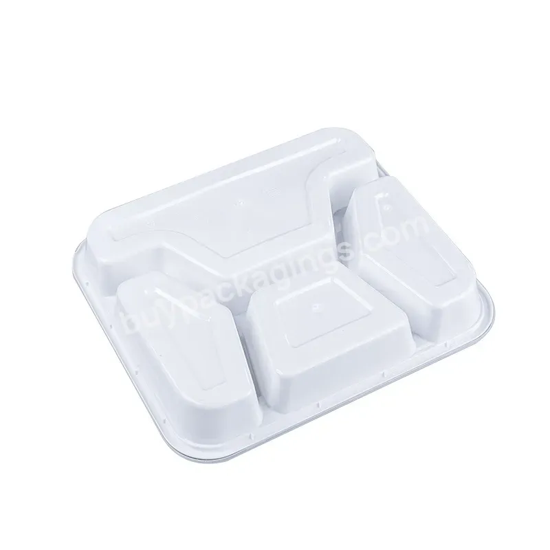Custom Plastic Lunch Box 4 Compartment Disposable Food Container Biodegradable Black Plastic Food Disposable Container - Buy Black Plastic Food Disposable Container,4 Compartment Disposable Food Container,Custom Plastic Lunch Box.