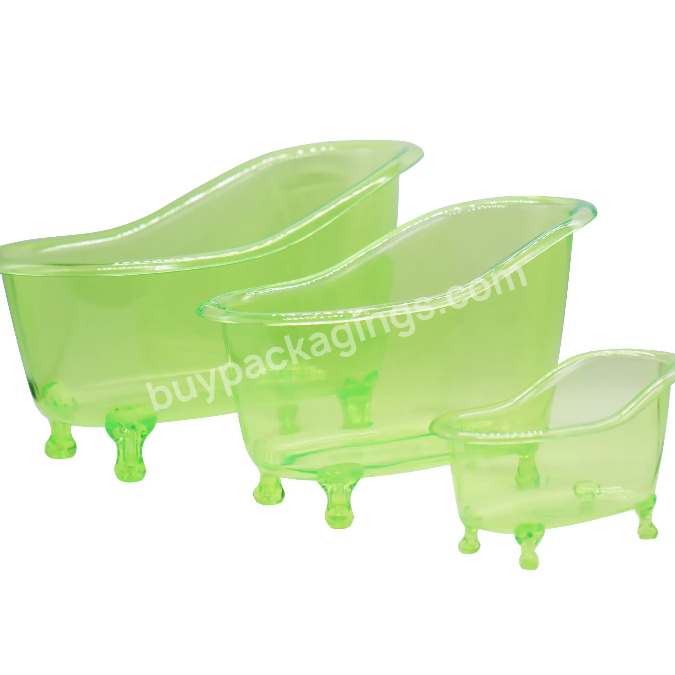 Custom Plastic Mini Cute Bathtub Container For Cosmetic Package - Buy Plastic Mini Bathtub,Bathtub Container For Gift,Plastic Cute Bathtube.