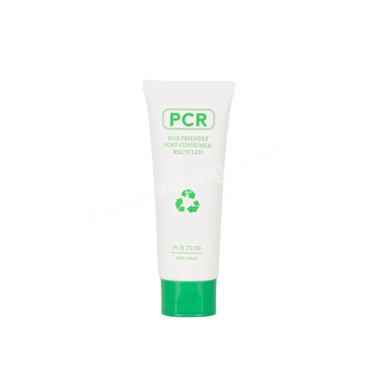 Custom Plastic Pcr Tubes Recycled Cosmetic Tube Packaging For Face Cream Wash - Buy Soft Tube,Cosmetic Squeeze Packaging Soft Tube,Costom Plastic Cosmetic Squeeze Packaging Soft Tube.