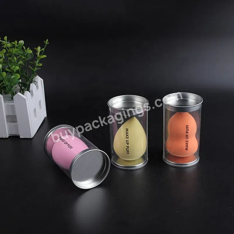 Custom Plastic Pet Pvc Packaging Cylinder Clear Box Transparent Round Tube With Tin Lid - Buy Clear Tube Packaging,Plastic Round Boxes With Tin Lids,Clear Cylinder Packaging.