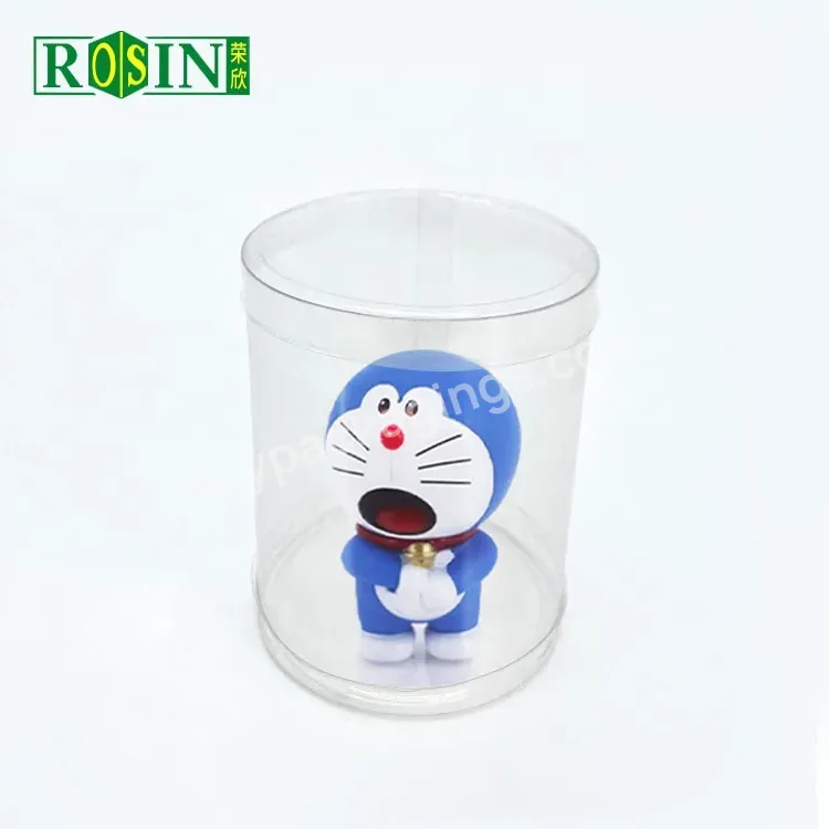 Custom Plastic Transparent Packaging Box Cylinder Tube With Lid For Plush Toy - Buy Plastic Tube Transparent,Plastic Cylinder With Lid For Plush Toy,Plastic Packing Boxes Cylinder.