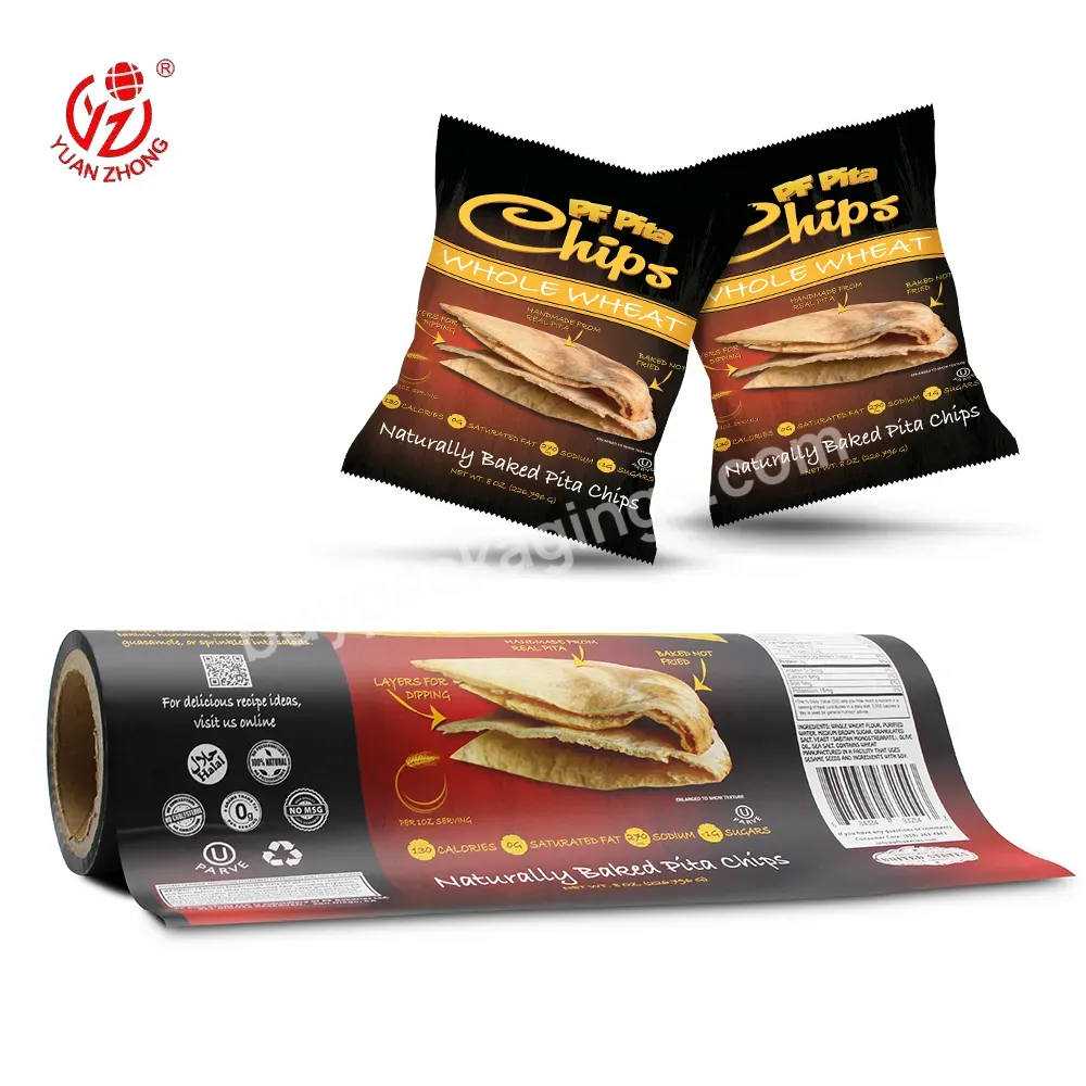 Custom Print Flexible Food Packaging Roll Stock Film Chips Packaging Bag Printing Plastic Snack Sachet Packaging Film - Buy Chips Packaging Bag,Plastic Film,Plastic Packaging.