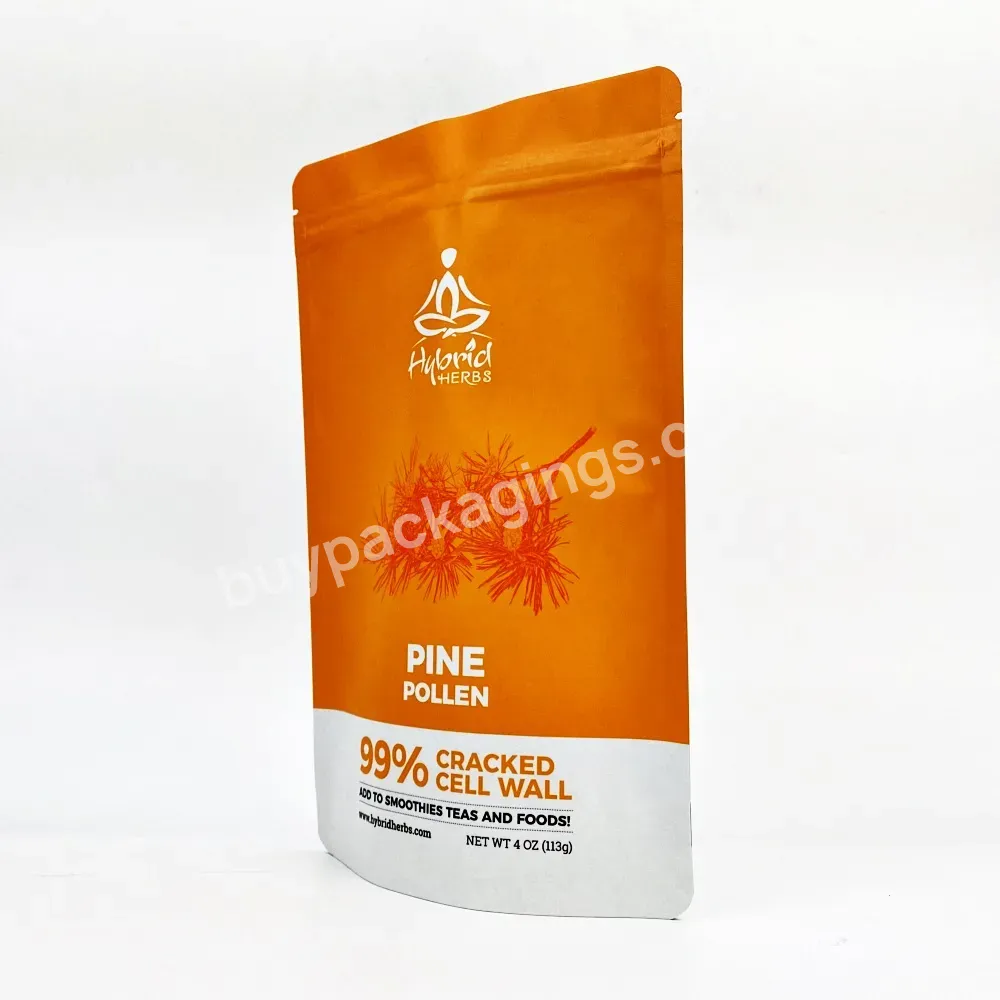 Custom Print Package Zip Ziplock Biodegradable Plastic Food Grade Matte Resealable Stand Up Pouch Eco-friendly White Paper Bag - Buy White Paper Bag,White Paper Packaging,White Paper Bag Food.