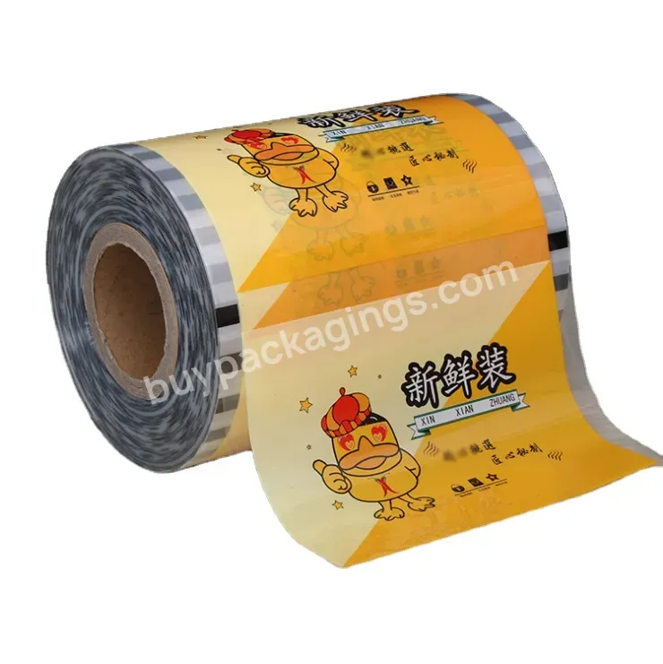 Custom Print Plastic Foil Laminated Heat Sealable Flexible Food Packaging Materials Roll Stock Film For Automatic Packing - Buy Sachet,Film For Automatic Packing,Food Packaging Film.