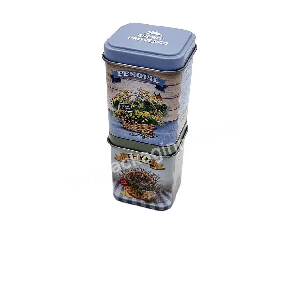 Custom Print Small Gift Packaging Rectangular Tea Tin Box - Buy Rectangular Tea Tin Box,Rectangular Plain Tin Box,Offset Printing Square Tin Box.