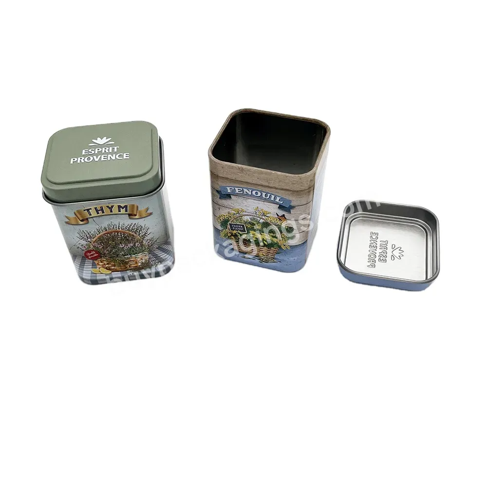 Custom Print Small Gift Packaging Rectangular Tea Tin Box - Buy Rectangular Tea Tin Box,Rectangular Plain Tin Box,Offset Printing Square Tin Box.