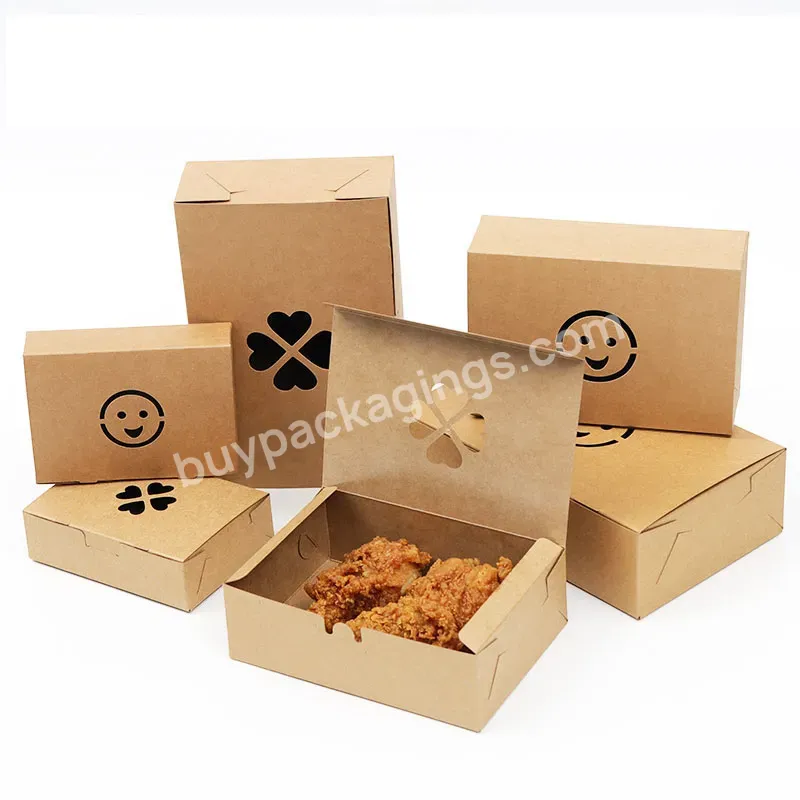 Custom Printable Disposable Food Packaging Kraft Paper Lunch Box Takeaway Packaging Paper Box Paper Salad Box - Buy Paper Salad Box,Takeaway Packaging Paper Box,Kraft Paper Salad Box.