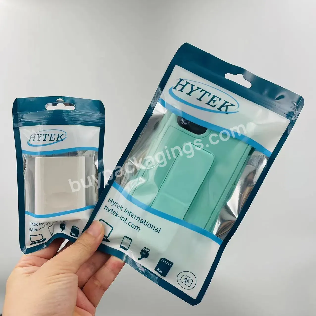Custom Printed Aluminum Foil Inside 3 Sides Seal Flat Pouch Mylar Laminated Aluminum Foil Bag For Phone Accessories - Buy Aluminum Foil 3 Sides Sealing Bags,Laminated Multiple Layer Plastic Aluminum Foil Bag For Phone Accessories,Three Side Seal Phon