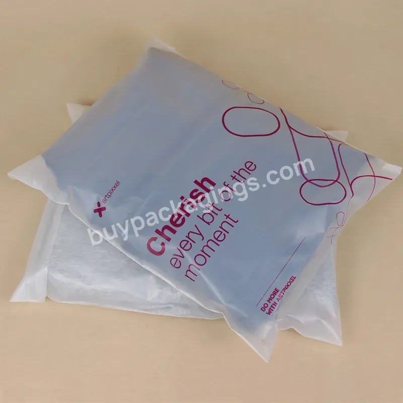 Custom Printed Biodegradable Clothing Packaging Bags Custom Logo Plastic Compostable Self Sealing Self Adhesive Sealing Bags - Buy Biodegradable Zipper Bag For Clothing Packaging,Custom Eco Friendly Matte Biodegradable Zip Lock Bag Packaging T Shirt