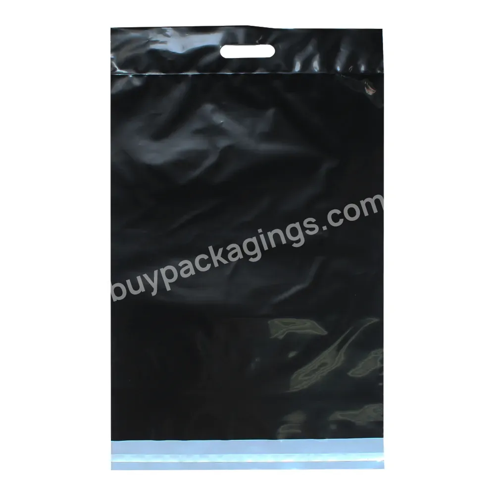 Custom Printed Biodegradable Matte Black Peach Poly Mailers Envelope Mailing Plastic Shipping Packaging Bag Apparel Plastic Ba