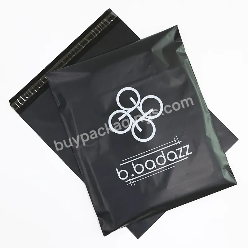 Custom Printed Black Matte Mailer Mailing Bags Plastic Poly Mailer Branded Polybag - Buy Mailing Bags Custom Logo,Mailing Bags,Poly Mailing Bags.
