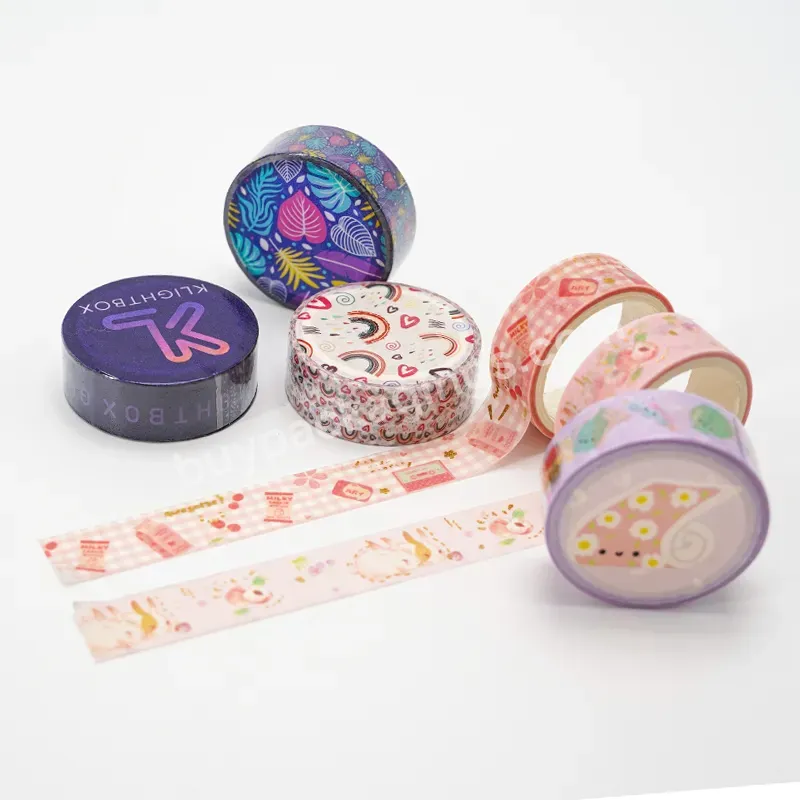 Custom Printed Color Decoration Adhesive Paper Masking Washi Tapes In Bulk For Arts & Crafts - Buy Washi Tape,Custom Print Washi Tape,Adhesive Washi Tape.