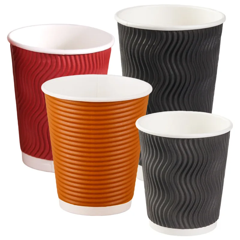 Custom printed disposable coffee paper cup disposable paper cups paper coffee cups